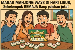 Mabar Mahjong Ways di Hari Libur, Sekelompok Remaja Raup Puluhan Juta!