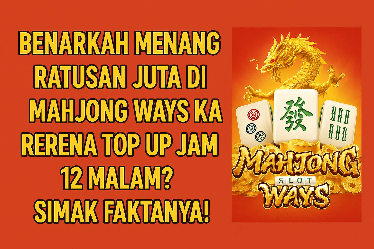 top up mahjong ways